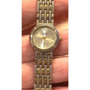 Women's 23mm Silver Tone Mondu Watch, Crystal Accents